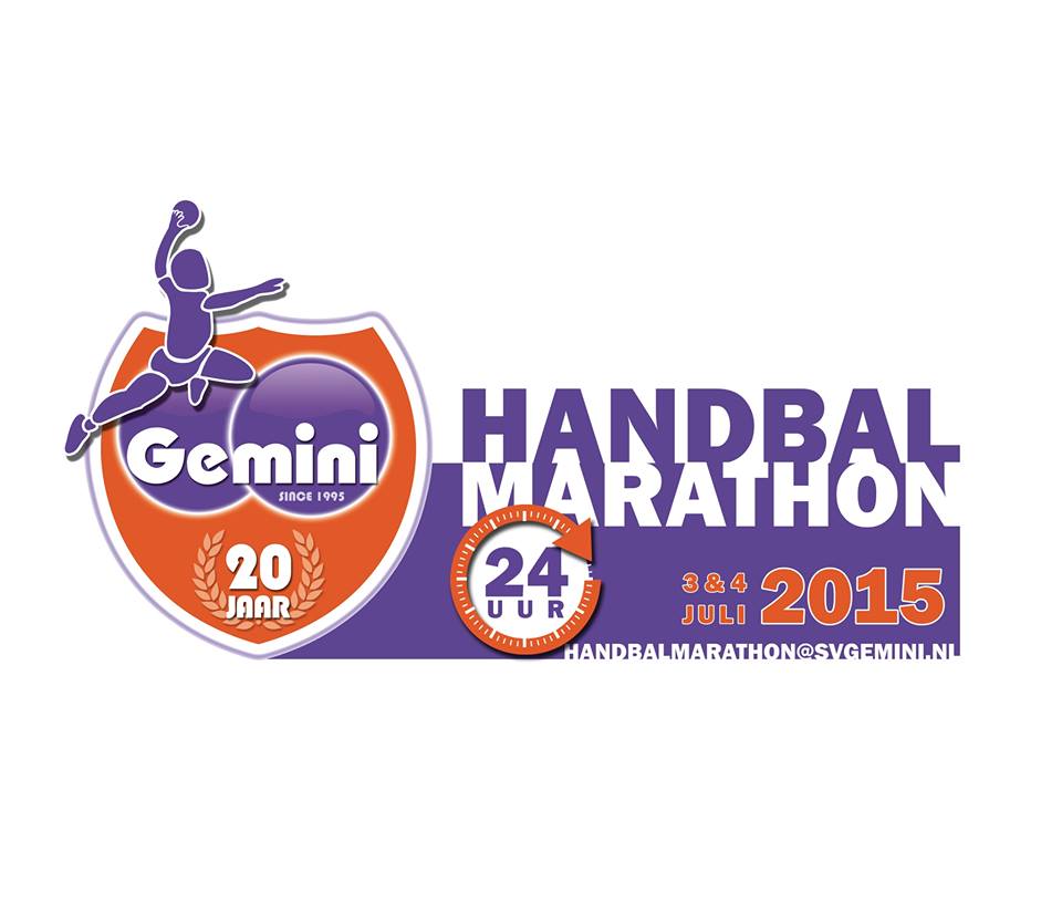 Logo handbalmarathon 2015