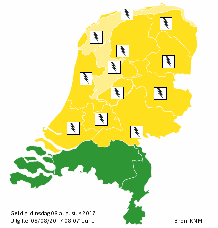 waarschuwing land 0 new