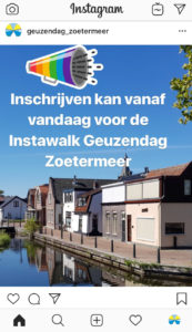 Instawalk Geuzendag Zoetermeer start inschrijving 173x300