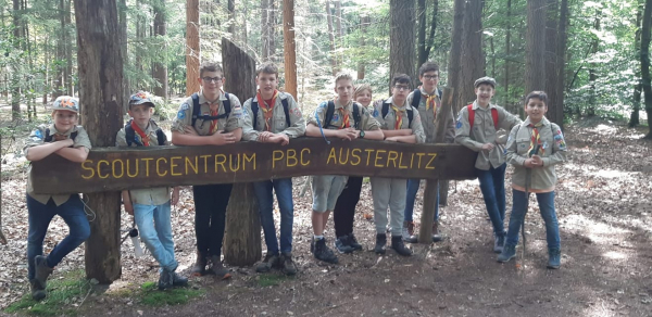 Verkenners op Expeditie van Baarn naar Austerlitz