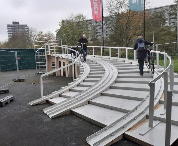 fietstrap testen Entree Zoetermeer 1