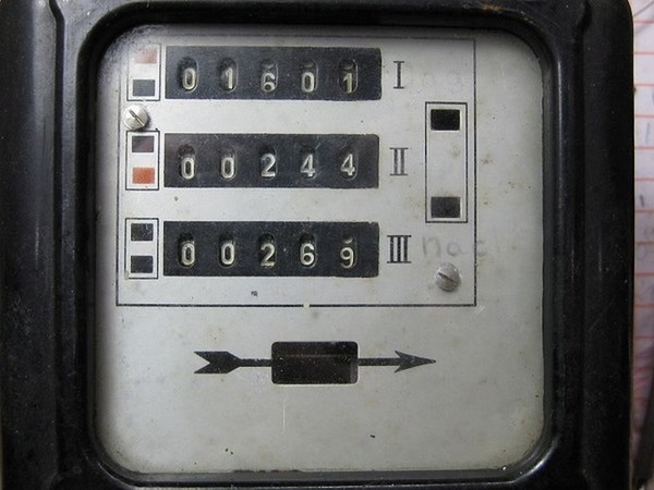 electromechanical meter. Type CG1t
