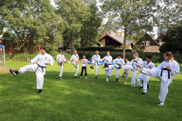 karate groep klein