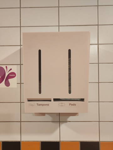 foto 1 Dispenser menstruatieproducten