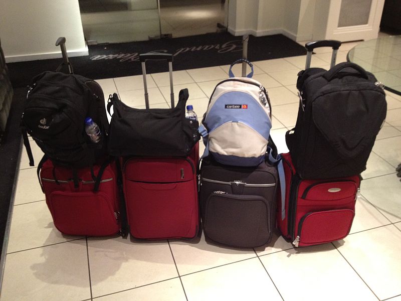 All our luggage